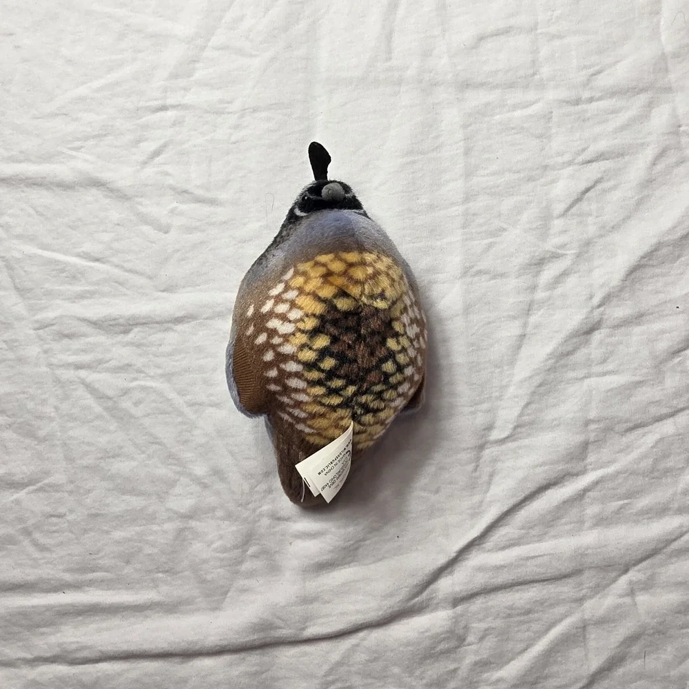 Wild Republic Audubon Birds California Quail Plush Bird